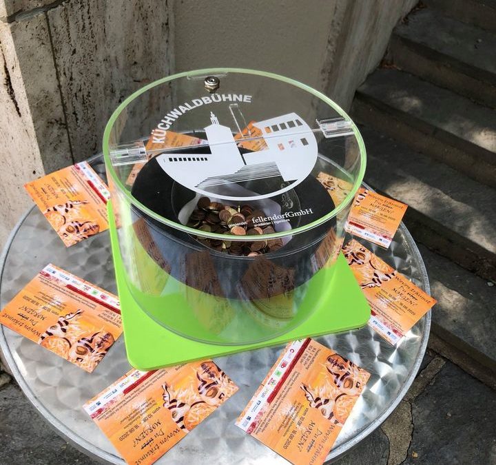 Die Küchwaldbühne besitzt eine neue Spendenbox