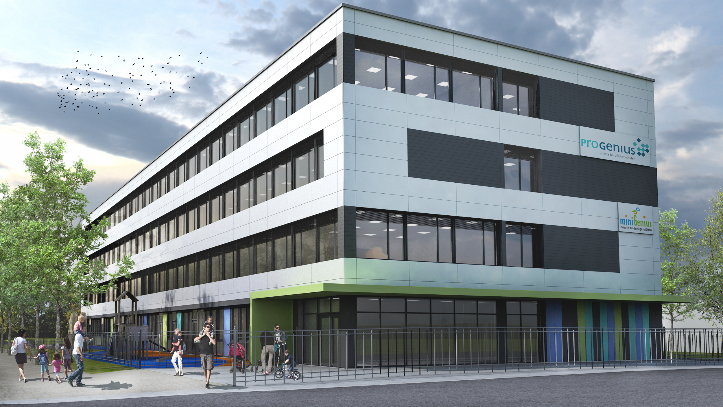 Genius-Campus-Offenbach-Strassenansicht