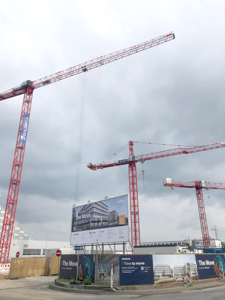 Auf der Baustelle - Siemens Gateway Gardens 02