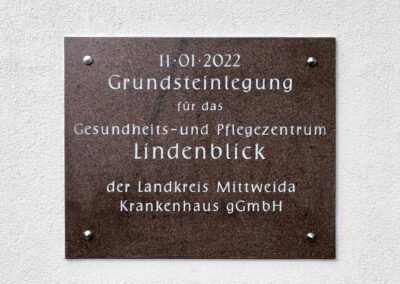 Grundsteinlegung in Rochlitz