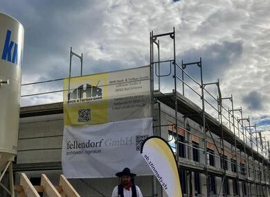 Richtfest des Kinder- und Jugendnotdienstes in Chemnitz