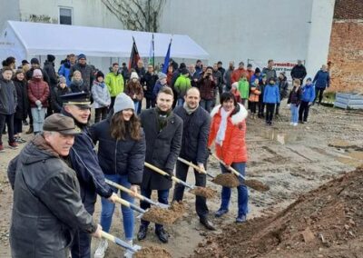 Erster Spatenstich – Oberschule Rothenburg O./L.